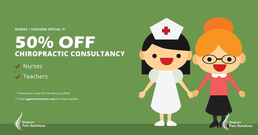 50% Off Chiropractic Consultancy For Nurses and Teachers (Ended) 9